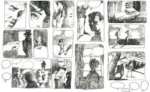 draw a one page storyboard for your movie or music video