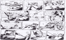 draw a one page storyboard for your movie/music video