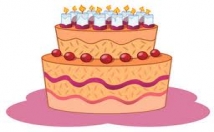 teach how to draw birthday cake