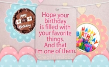 make this sweet Birthday Greetings